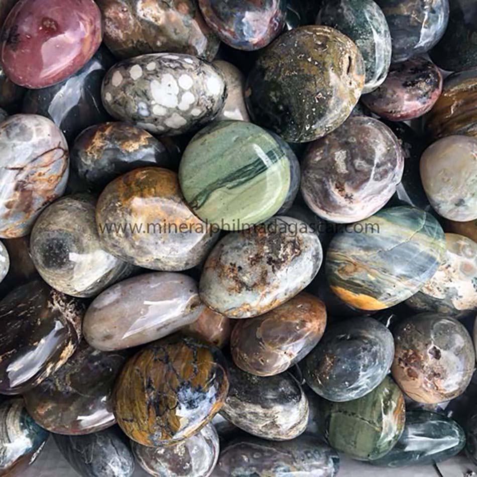 ocean jasper tumbled stones